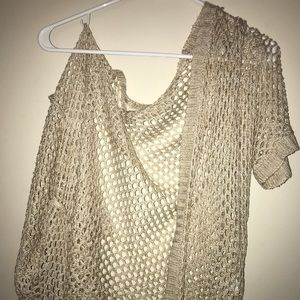 Netted Cardigan